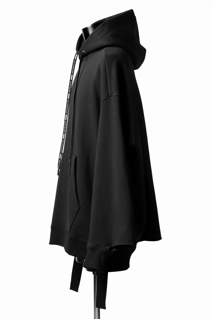 DEFORMATER.® CUTTING EDGE HOODIE / FLEECY HEAT COTTON (BLACK) - Image 14