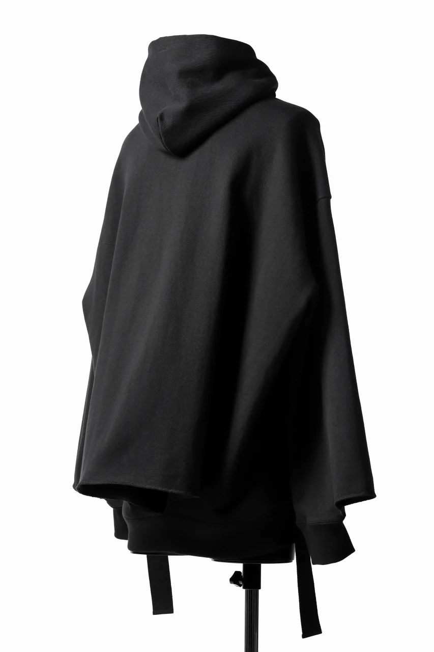 DEFORMATER.® CUTTING EDGE HOODIE / FLEECY HEAT COTTON (BLACK) - Image 16