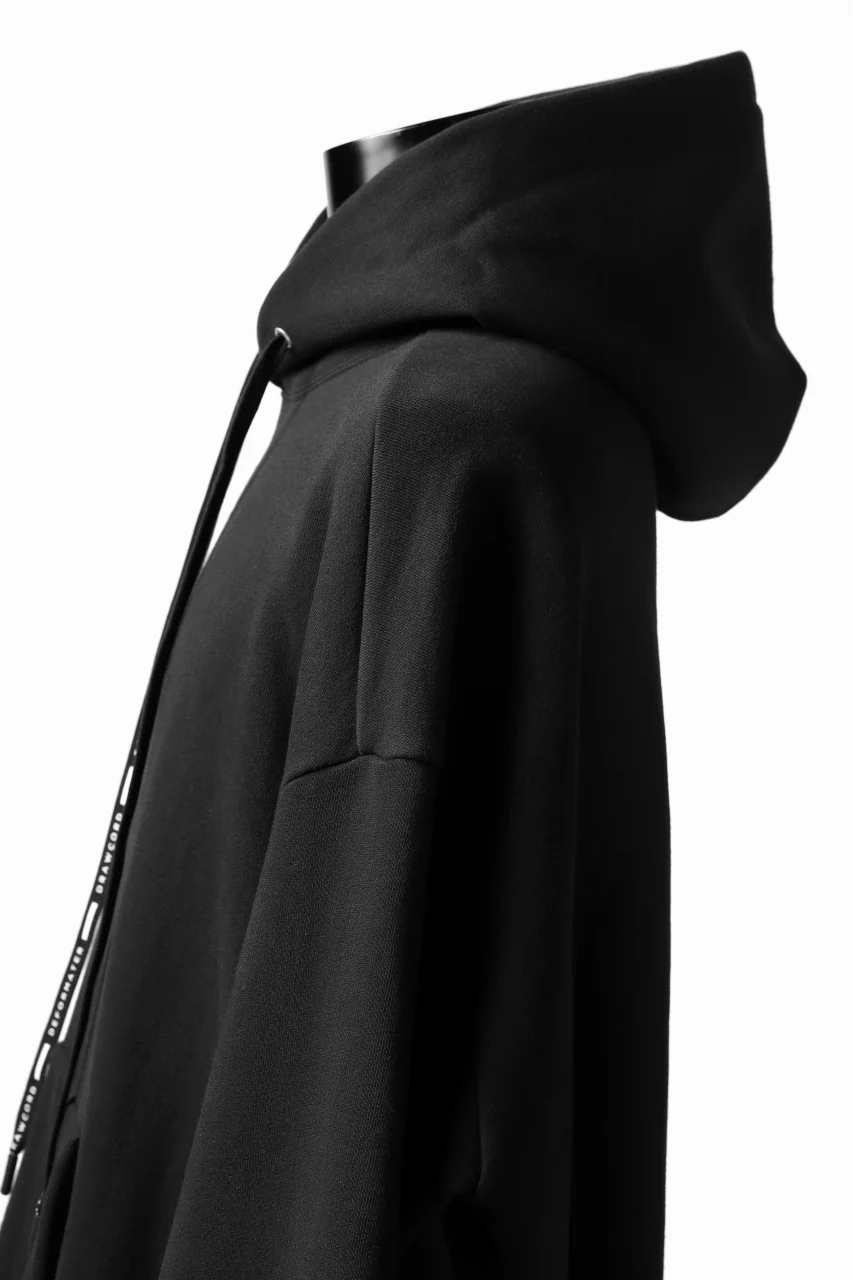 DEFORMATER.® CUTTING EDGE HOODIE / FLEECY HEAT COTTON (BLACK) - Image 20
