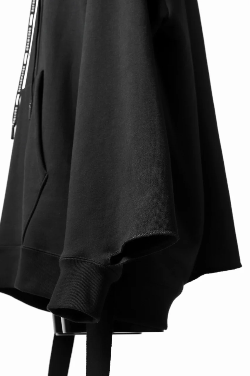 DEFORMATER.® CUTTING EDGE HOODIE / FLEECY HEAT COTTON (BLACK) - Image 21