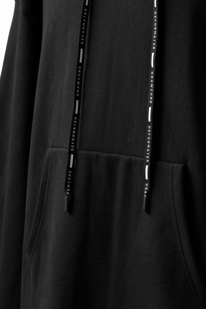 DEFORMATER.® CUTTING EDGE HOODIE / FLEECY HEAT COTTON (BLACK) - Image 24