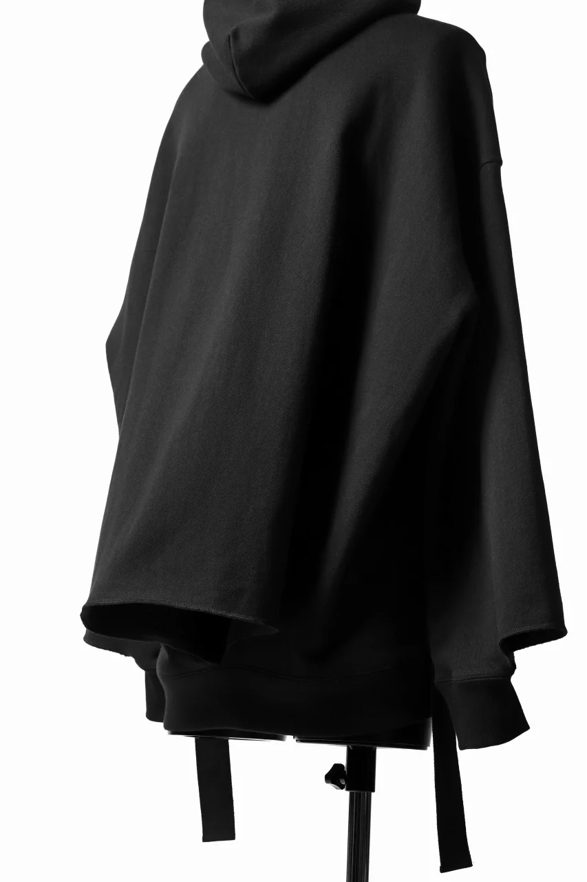 DEFORMATER.® CUTTING EDGE HOODIE / FLEECY HEAT COTTON (BLACK) - Image 25
