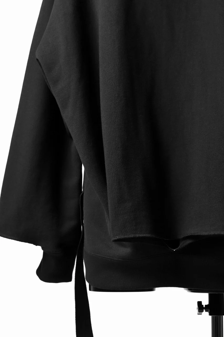 DEFORMATER.® CUTTING EDGE HOODIE / FLEECY HEAT COTTON (BLACK) - Image 28