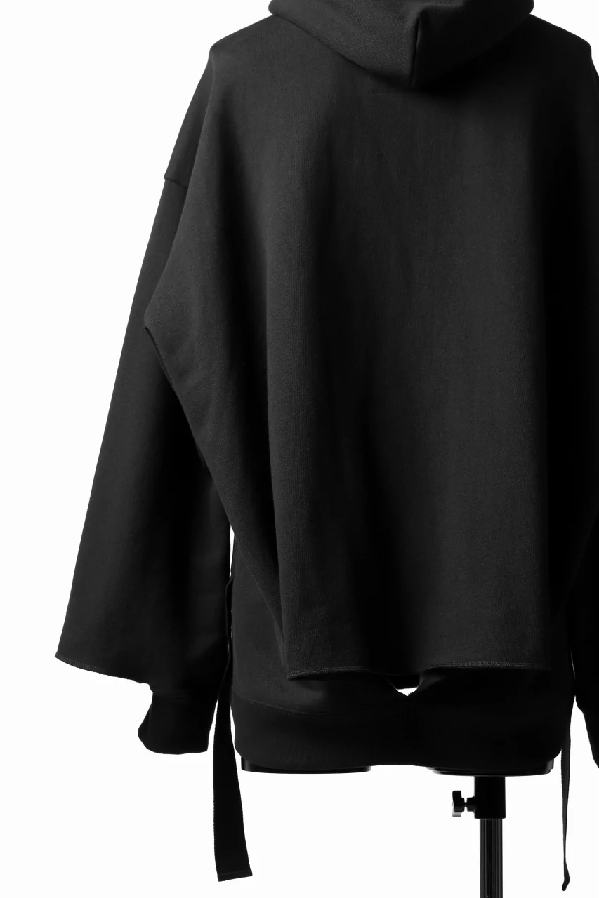 DEFORMATER.® CUTTING EDGE HOODIE / FLEECY HEAT COTTON (BLACK) - Image 29