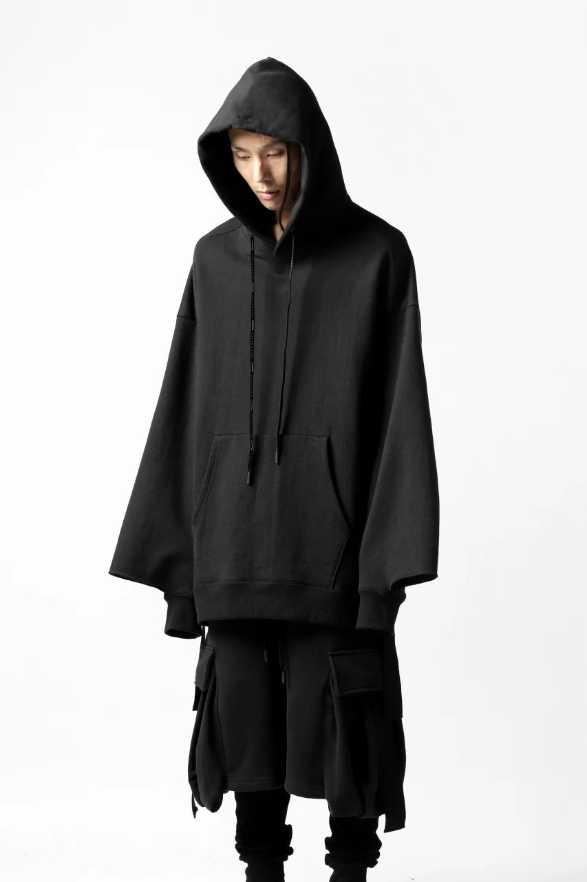 DEFORMATER.® CUTTING EDGE HOODIE / FLEECY HEAT COTTON (BLACK) - Image 39