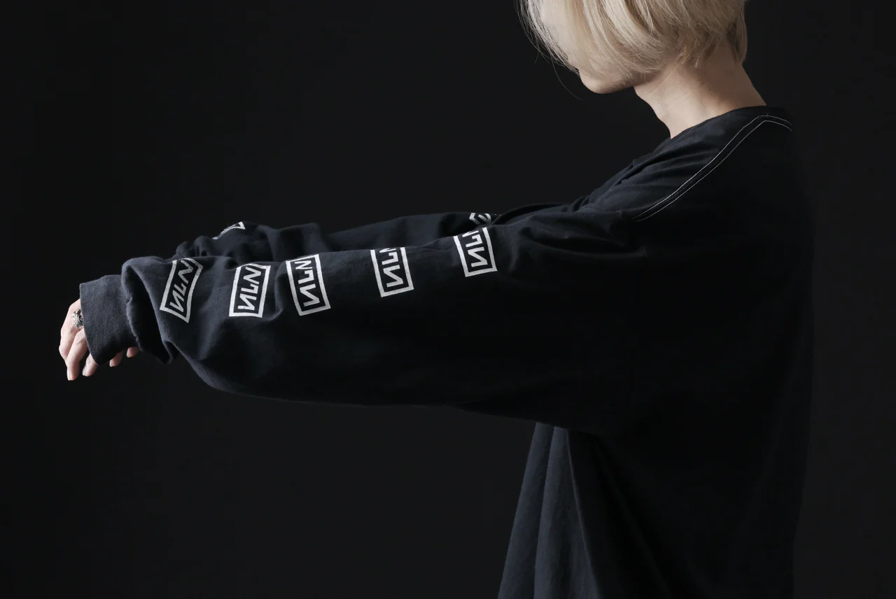 DEFORMATER.® DYEING LOOPWHEEL LS TOPS - HEAVEN (VINTAGE BLACK) - Image 35