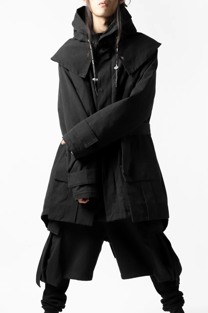 DEFORMATER.® FLAPPED MODS COAT / EXTRA WARM EDITION (BLACK) - Image 12