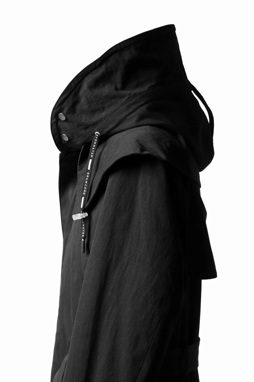 DEFORMATER.® FLAPPED MODS COAT / EXTRA WARM EDITION (BLACK) - Image 15