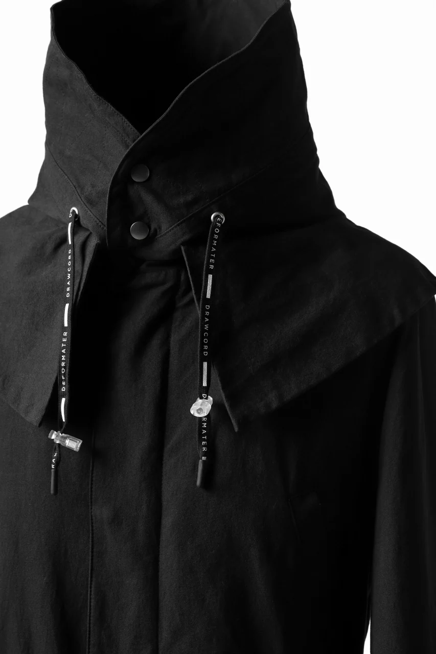 DEFORMATER.® FLAPPED MODS COAT / EXTRA WARM EDITION (BLACK) - Image 19