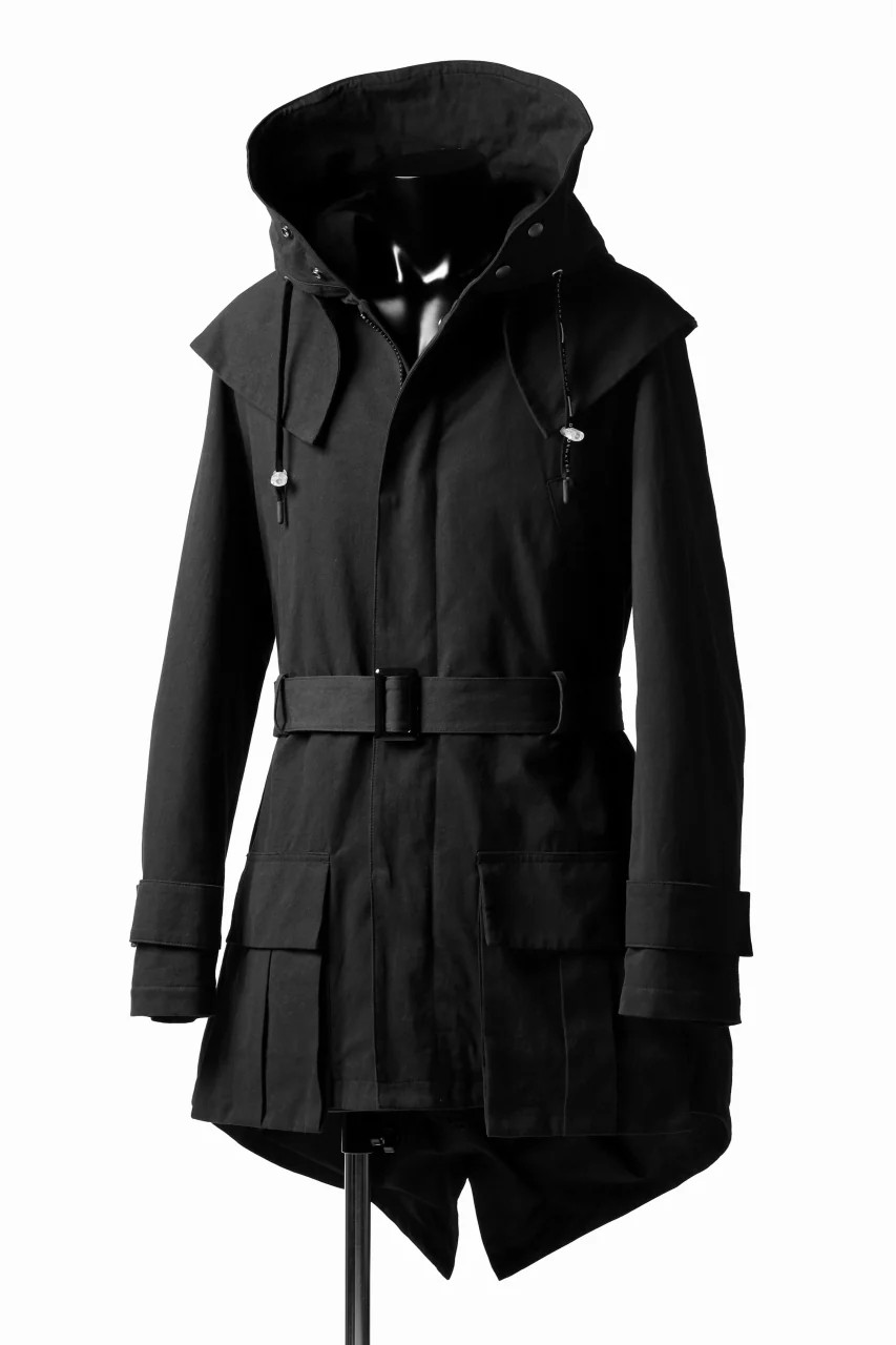 DEFORMATER.® FLAPPED MODS COAT / EXTRA WARM EDITION (BLACK) - Image 2