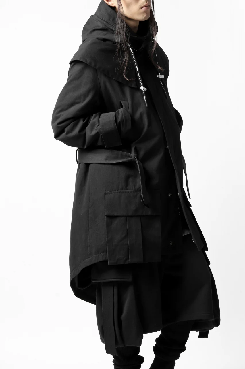 DEFORMATER.® FLAPPED MODS COAT / EXTRA WARM EDITION (BLACK) - Image 38