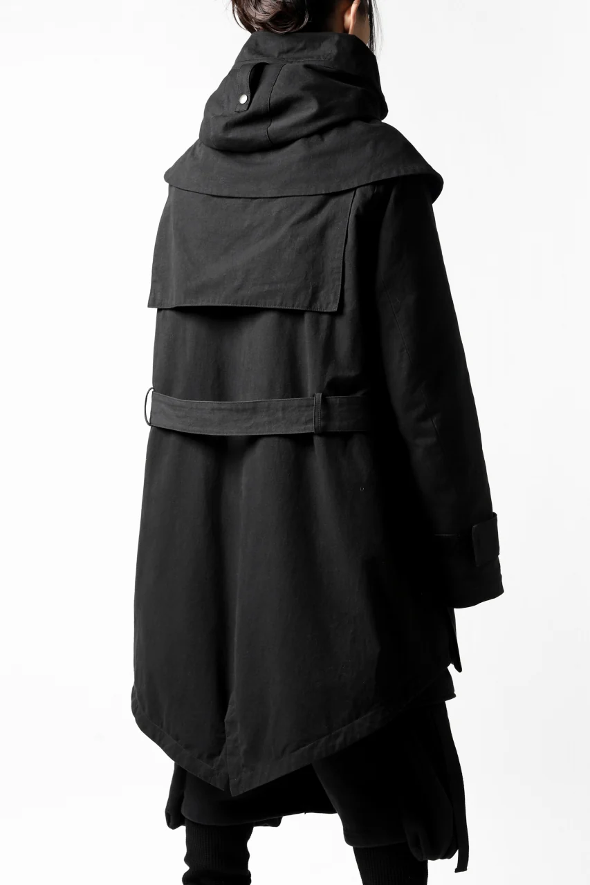DEFORMATER.® FLAPPED MODS COAT / EXTRA WARM EDITION (BLACK) - Image 39