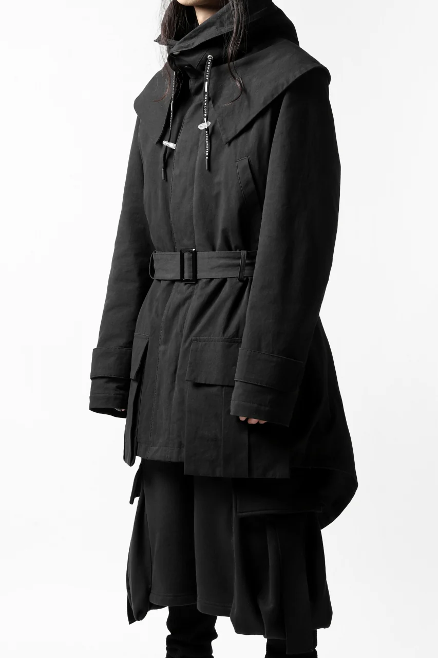 DEFORMATER.® FLAPPED MODS COAT / EXTRA WARM EDITION (BLACK) - Image 44