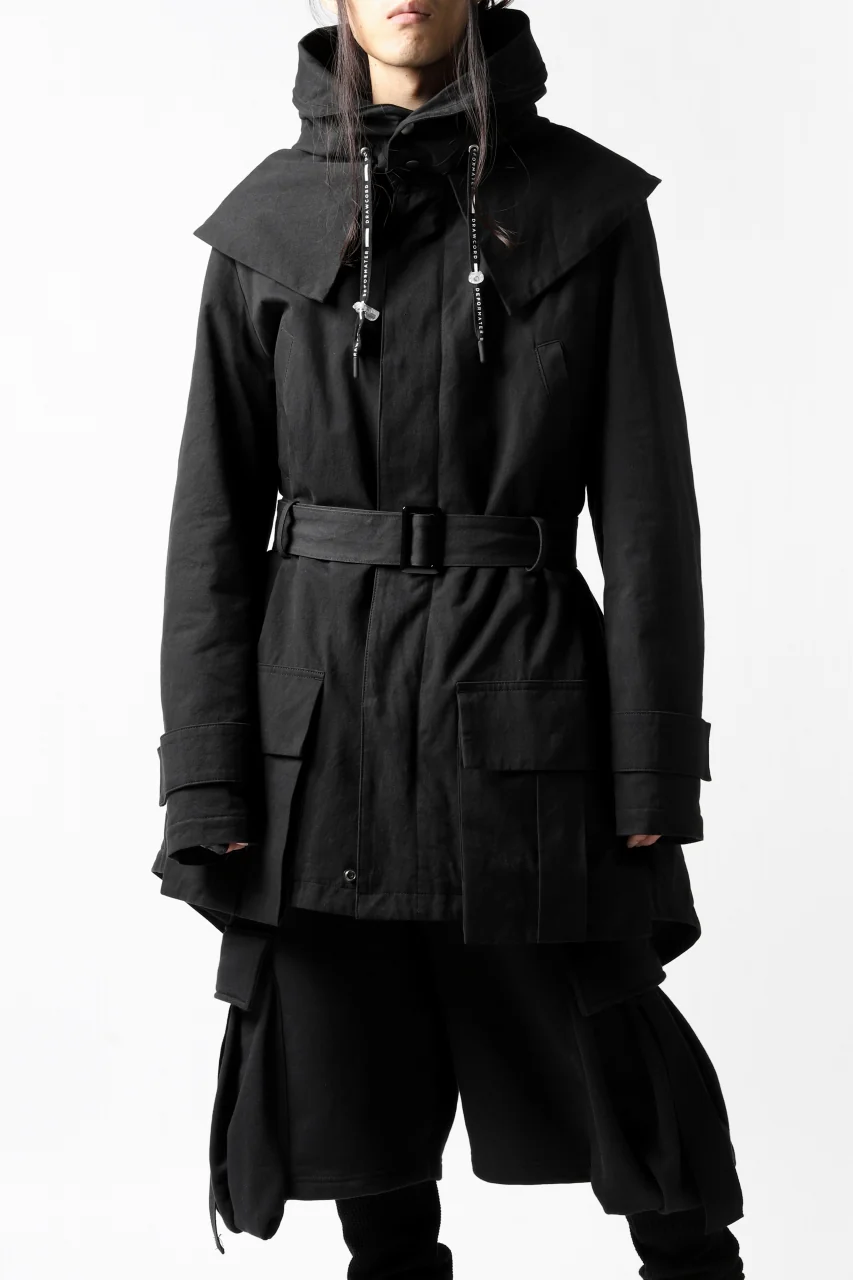 DEFORMATER.® FLAPPED MODS COAT / EXTRA WARM EDITION (BLACK) - Image 46