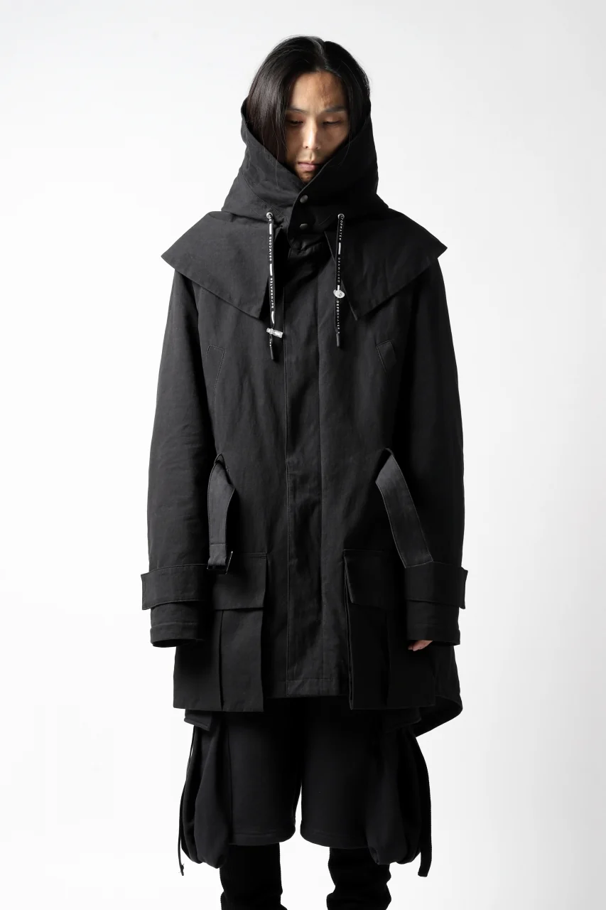 DEFORMATER.® FLAPPED MODS COAT / EXTRA WARM EDITION (BLACK) - Image 51