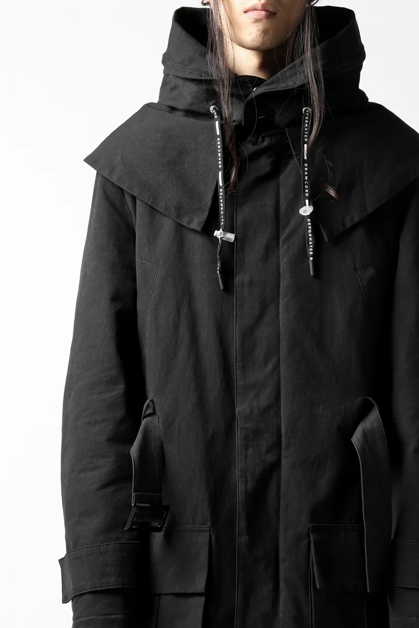 DEFORMATER.® FLAPPED MODS COAT / EXTRA WARM EDITION (BLACK) - Image 54