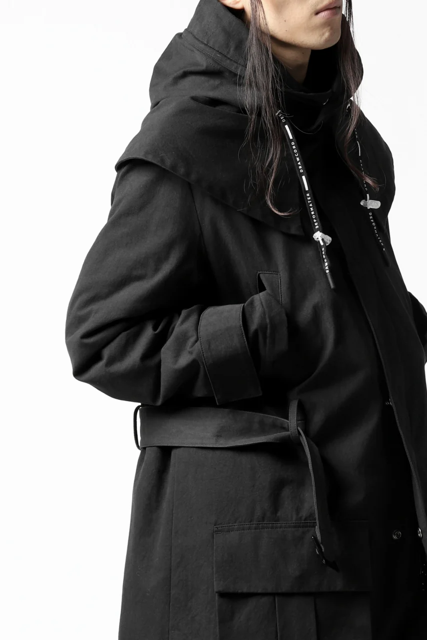 DEFORMATER.® FLAPPED MODS COAT / EXTRA WARM EDITION (BLACK) - Image 55