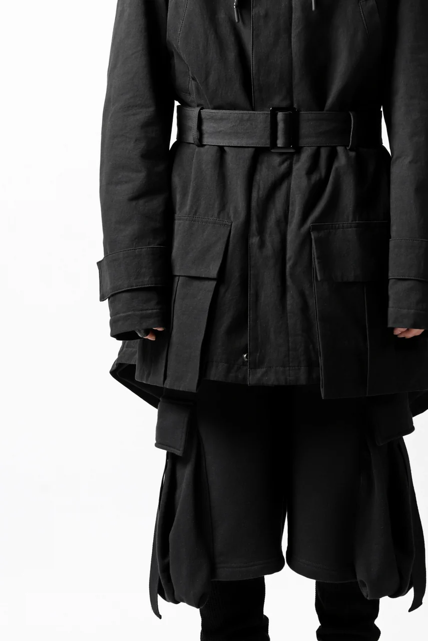DEFORMATER.® FLAPPED MODS COAT / EXTRA WARM EDITION (BLACK) - Image 56