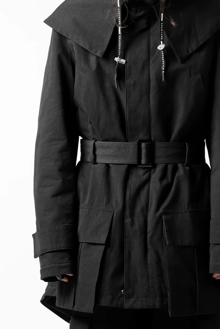 DEFORMATER.® FLAPPED MODS COAT / EXTRA WARM EDITION (BLACK) - Image 57
