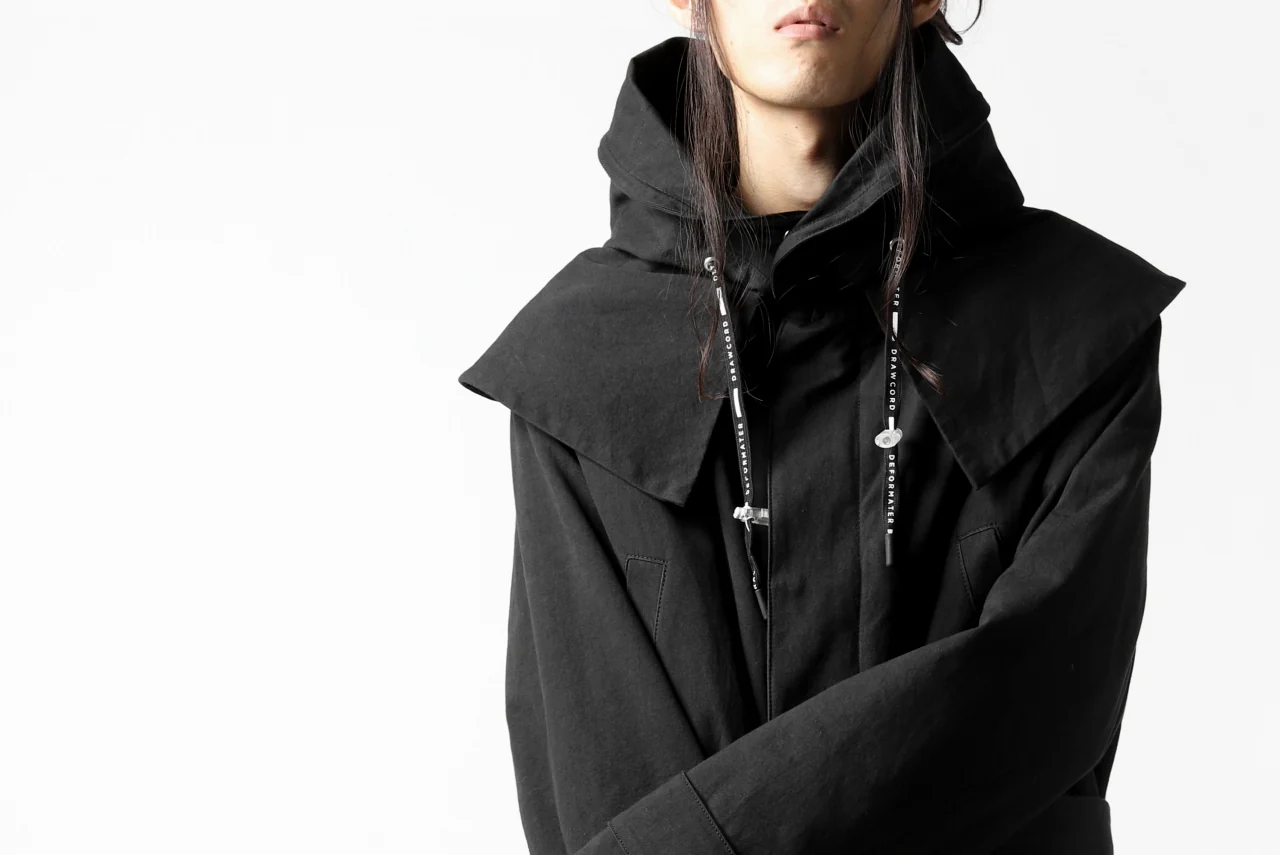 DEFORMATER.® FLAPPED MODS COAT / EXTRA WARM EDITION (BLACK) - Image 60