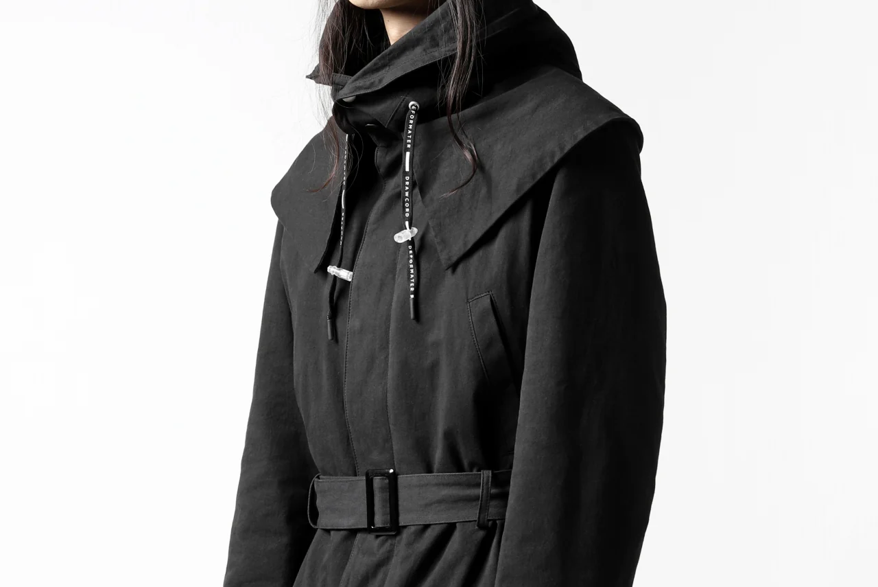 DEFORMATER.® FLAPPED MODS COAT / EXTRA WARM EDITION (BLACK) - Image 61