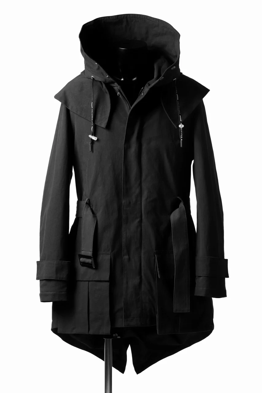 DEFORMATER.® FLAPPED MODS COAT / EXTRA WARM EDITION (BLACK) - Image 7