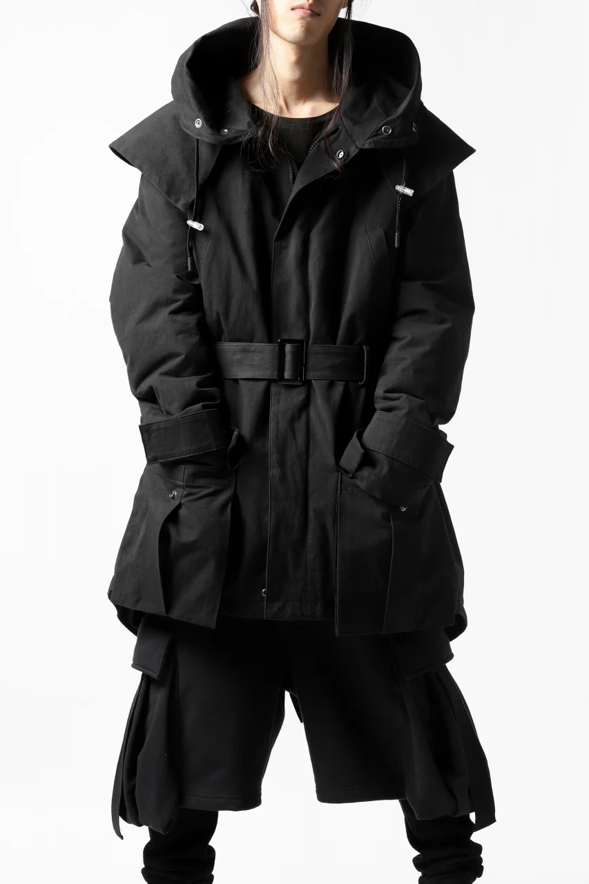 DEFORMATER.® FLAPPED MODS COAT / EXTRA WARM EDITION (BLACK) - Image 8