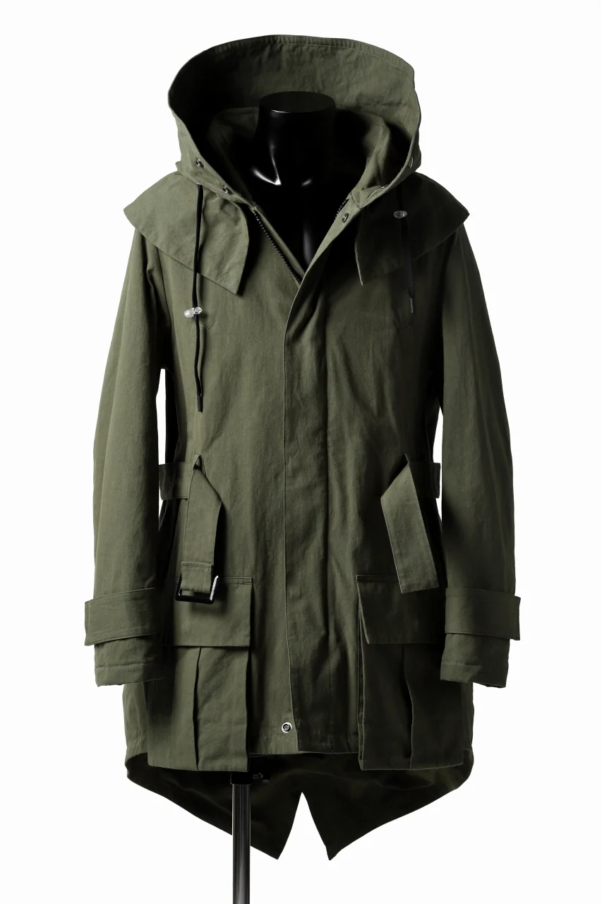 DEFORMATER.® FLAPPED MODS COAT / EXTRA WARM EDITION (KHAKI) - Image 3