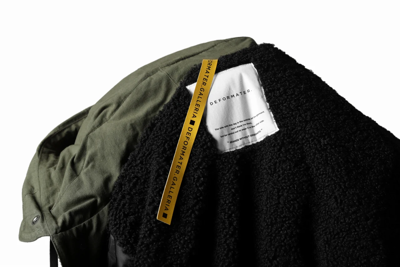 DEFORMATER.® FLAPPED MODS COAT / EXTRA WARM EDITION (KHAKI) - Image 66