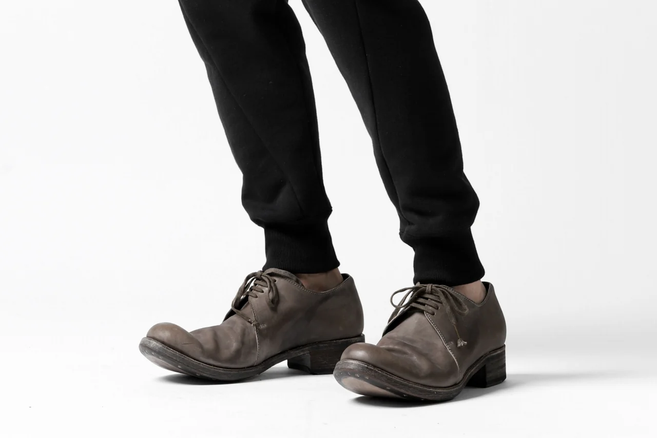DEFORMATER.® FOLDING TUCK JOGGER PANTS / FLEECY HEAT COTTON (BLACK) - Image 41