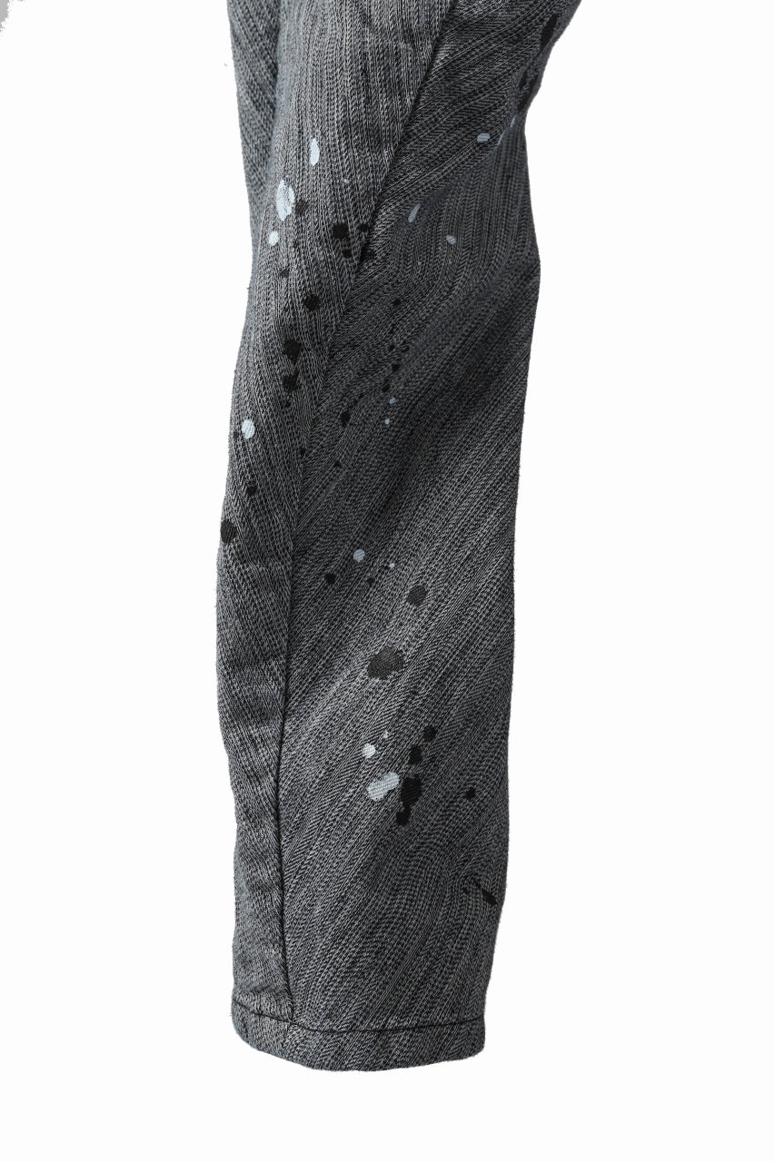 DEFORMATER.® "SPLASH" SLIM FIT JEANS WITH FLAP DETAIL / VERTICAL DENIM (ASPHALT) - Image 18