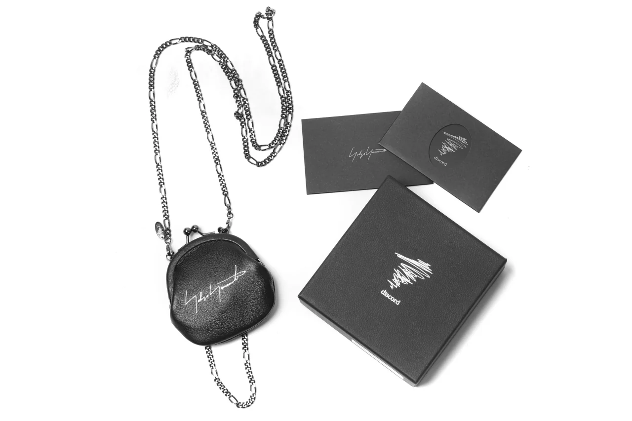discord Yohji Yamamoto COIN WALLET NECKLACE (BLACK) - Image 14