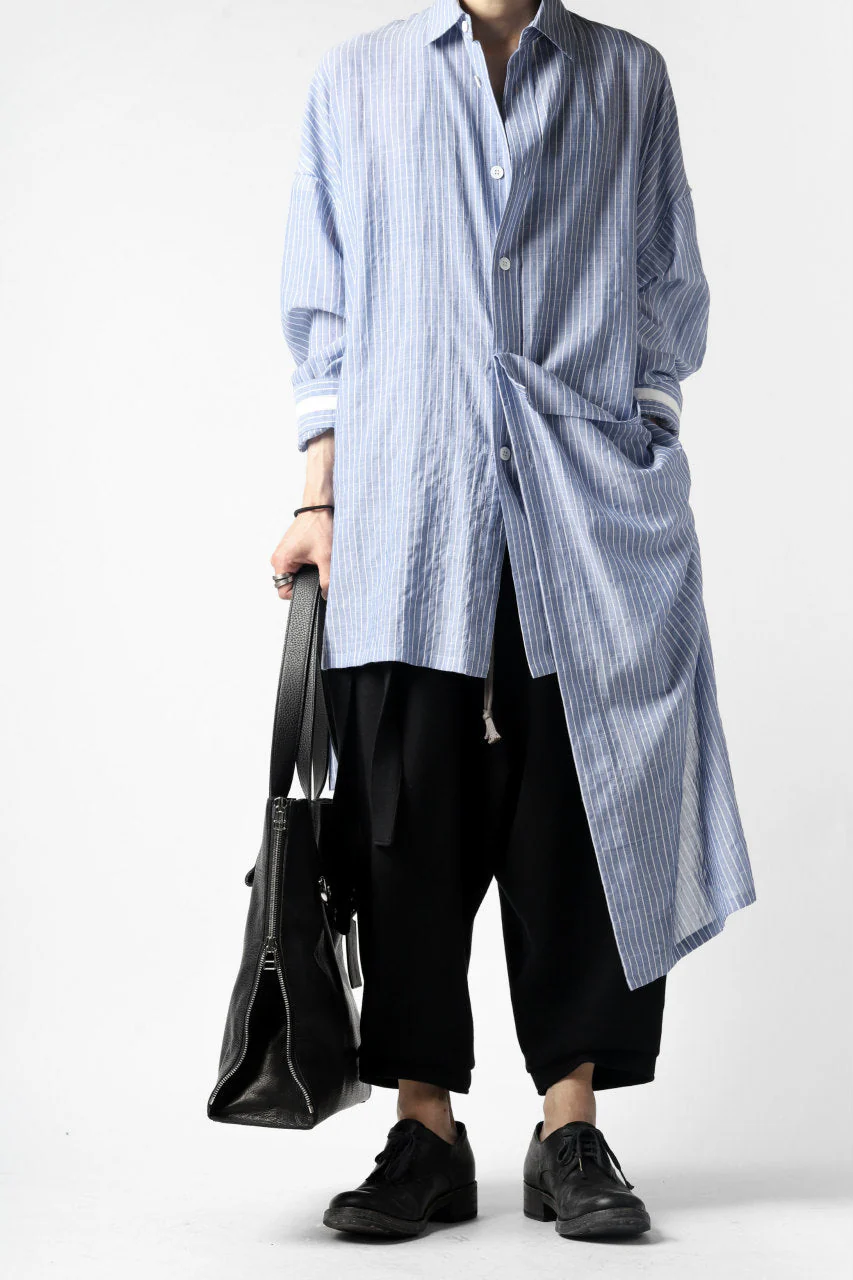 discord Yohji Yamamoto SIDE ZIP TOTE BAG L / SHRINK COW LEATHER (BLACK) - Image 30