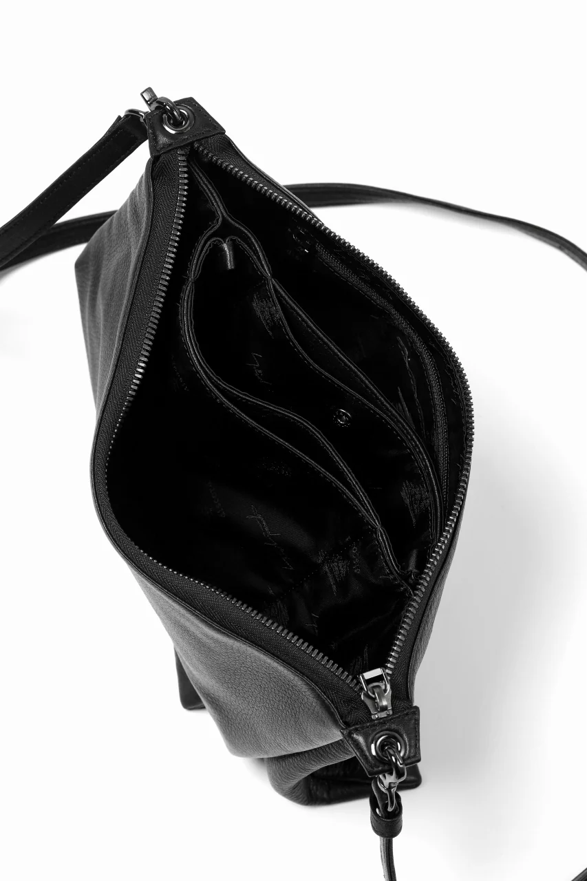 discord Yohji Yamamoto TRIPLE CLUTCH SHOULDER BAG (BLACK) - Image 15