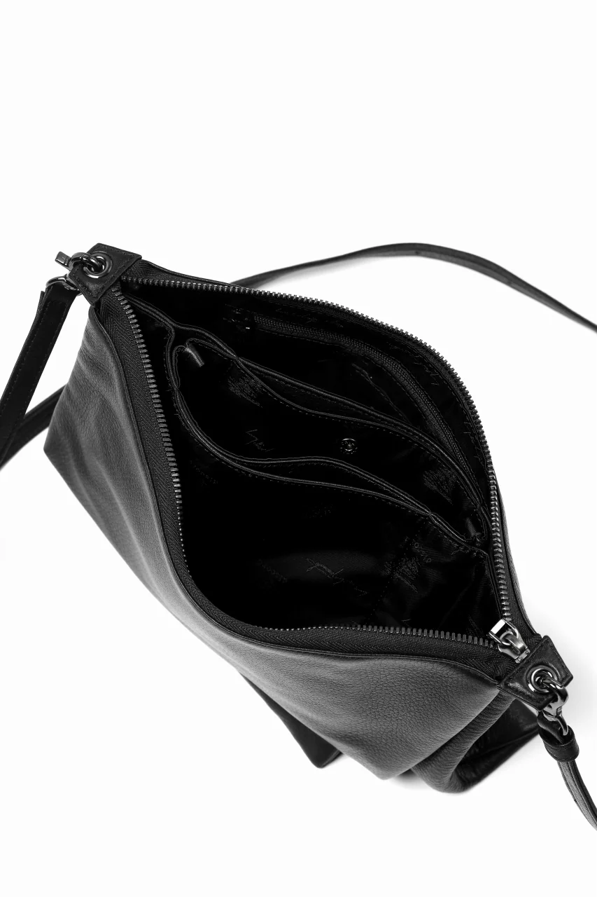 discord Yohji Yamamoto TRIPLE CLUTCH SHOULDER BAG (BLACK) - Image 16