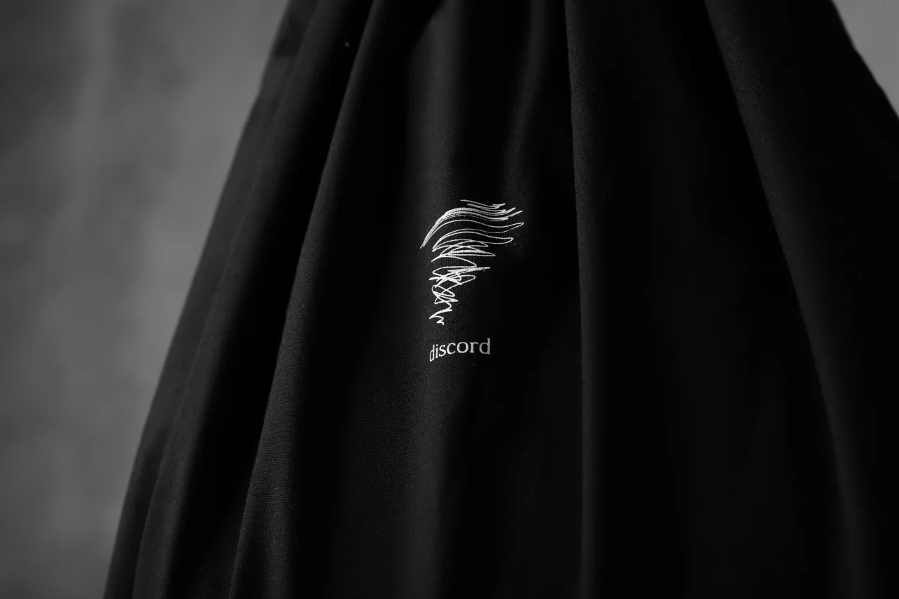 discord Yohji Yamamoto TUCKED LEATHER BACKPACK (BLACK) - Image 29