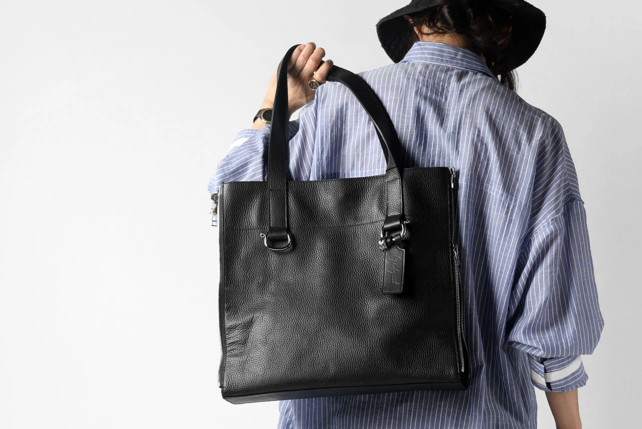 discord Yohji Yamamoto ZIP TOTE BAG (BLACK) - Image 43