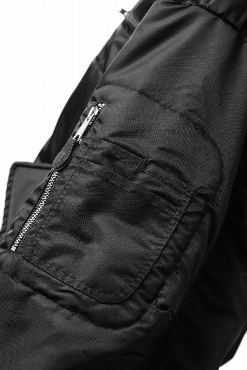 entire studios A-2 BOMBER PADDED JACKET (OIL) - Image 14