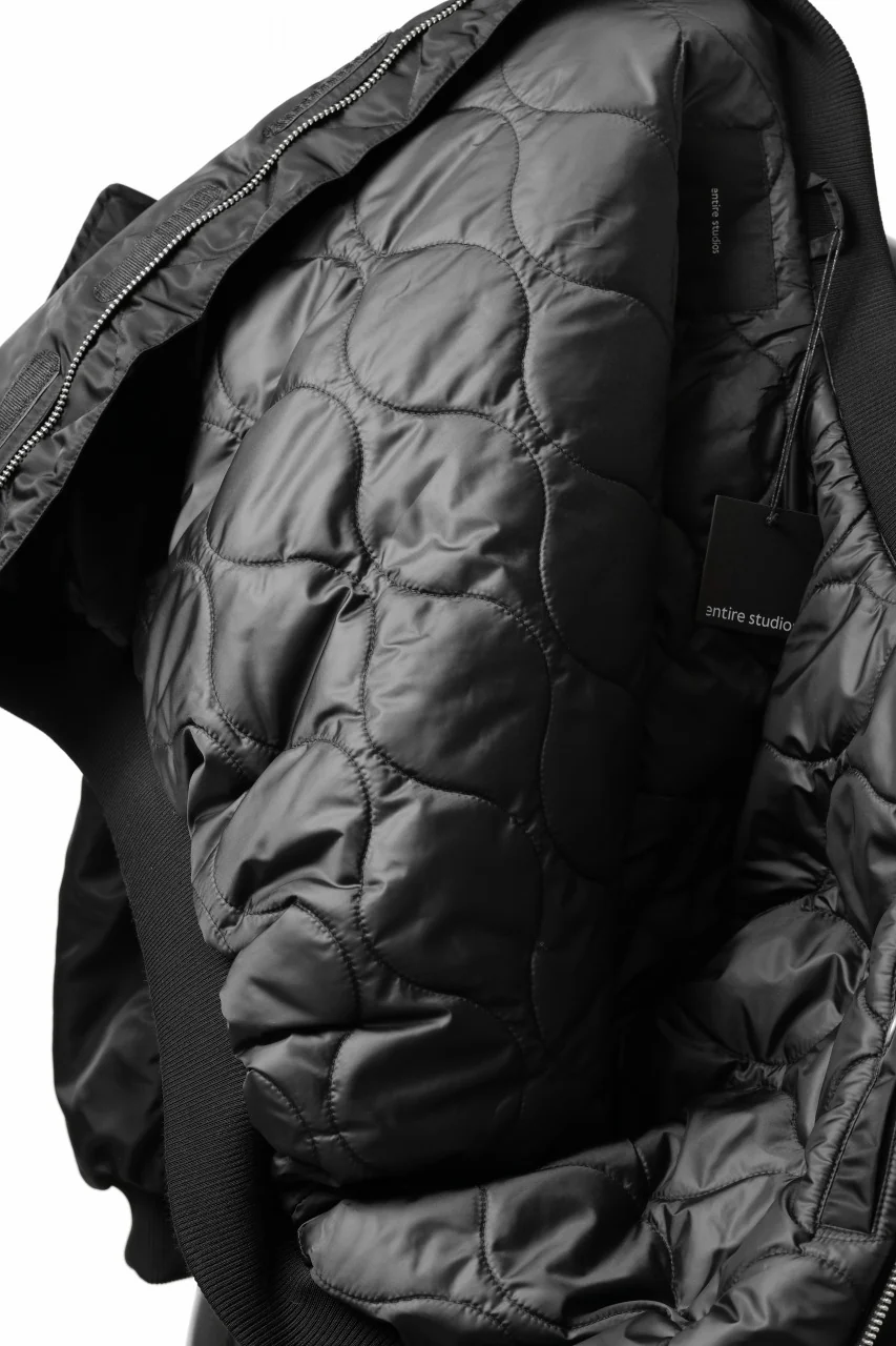 entire studios A-2 BOMBER PADDED JACKET (OIL) - Image 16