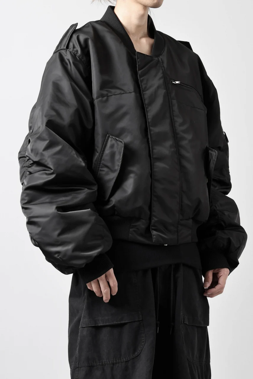 entire studios A-2 BOMBER PADDED JACKET (OIL) - Image 17