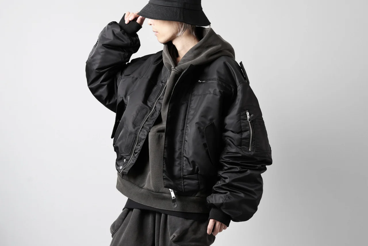 entire studios A-2 BOMBER PADDED JACKET (OIL) - Image 25