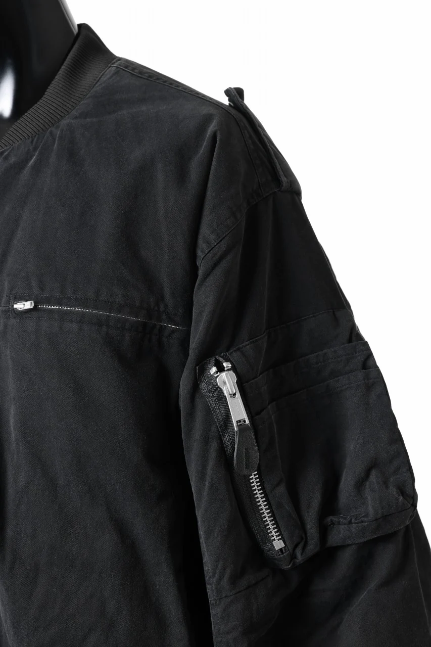 entire studios A-4 BOMBER PADDED JACKET (IRON) - Image 11