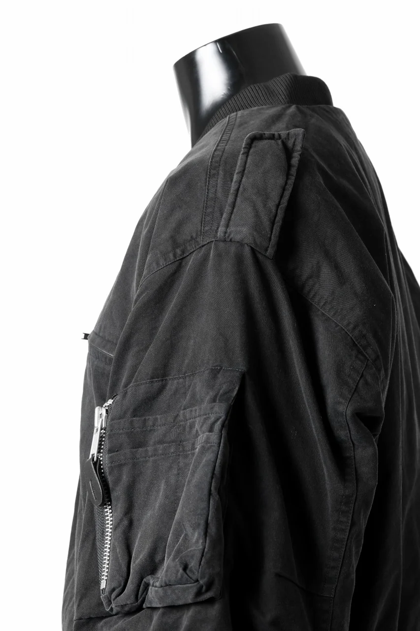 entire studios A-4 BOMBER PADDED JACKET (IRON) - Image 12