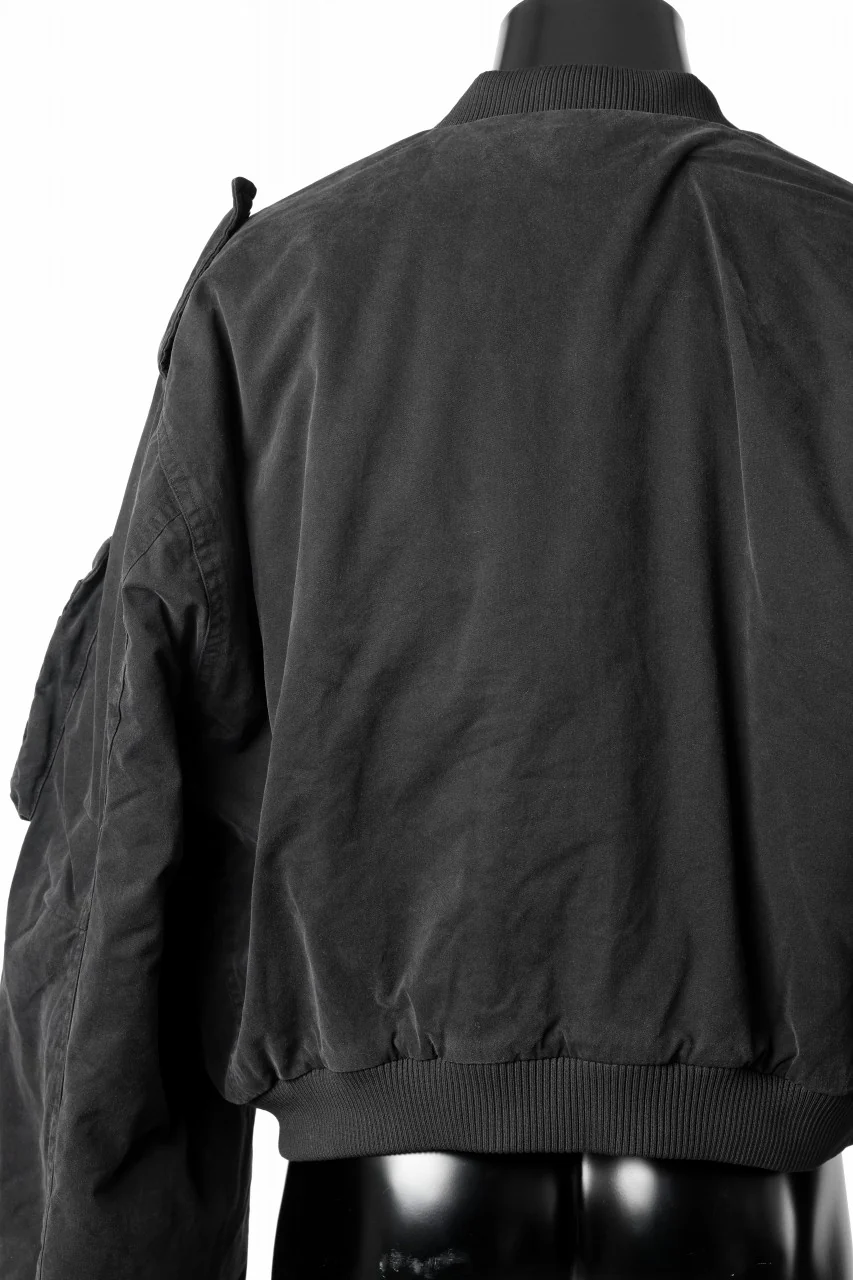 entire studios A-4 BOMBER PADDED JACKET (IRON) - Image 13