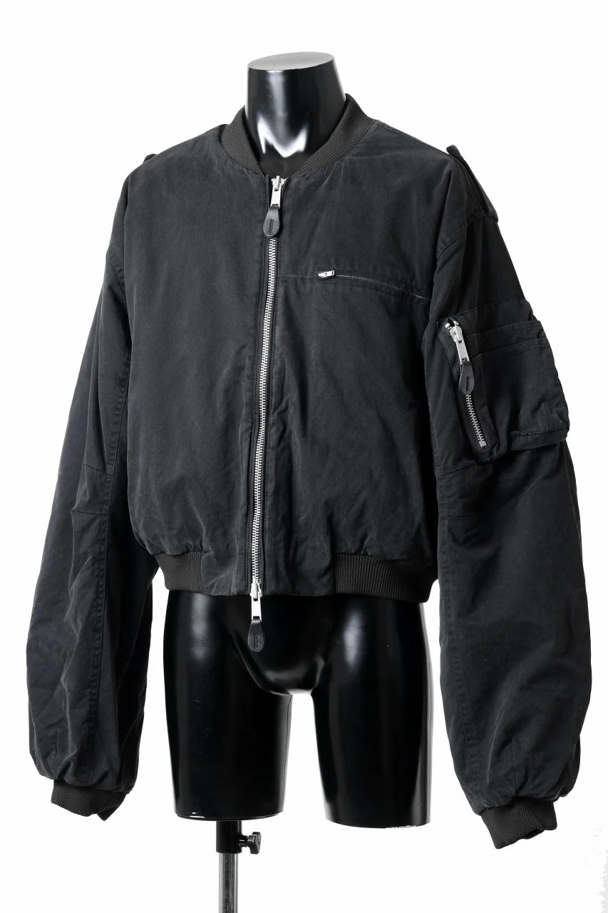 entire studios A-4 BOMBER PADDED JACKET (IRON) - Image 3