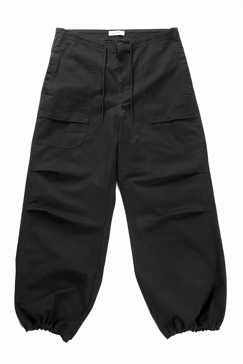 entire studios BARREN CARGO TROUSERS (BLACK) - Image 5