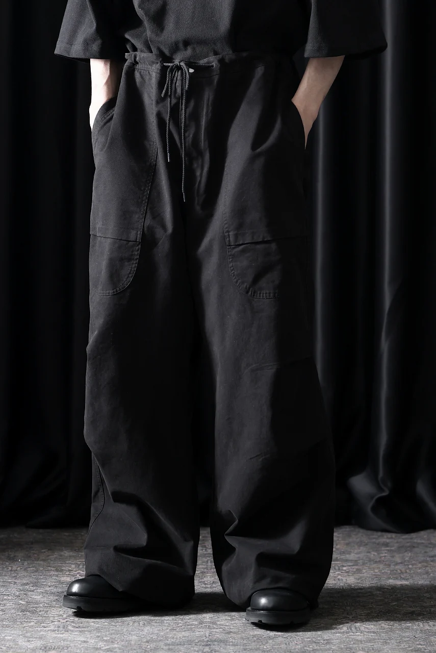entire studios BARREN CARGO TROUSERS (BLACK) - Image 9