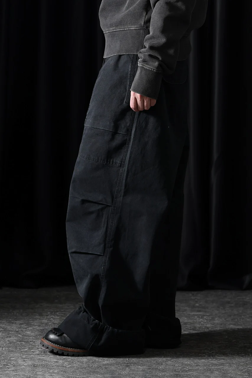 entire studios BARREN CARGO TROUSERS (WASHED BLACK) - Image 10
