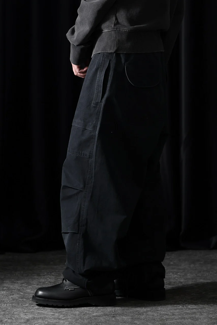 entire studios BARREN CARGO TROUSERS (WASHED BLACK) - Image 11