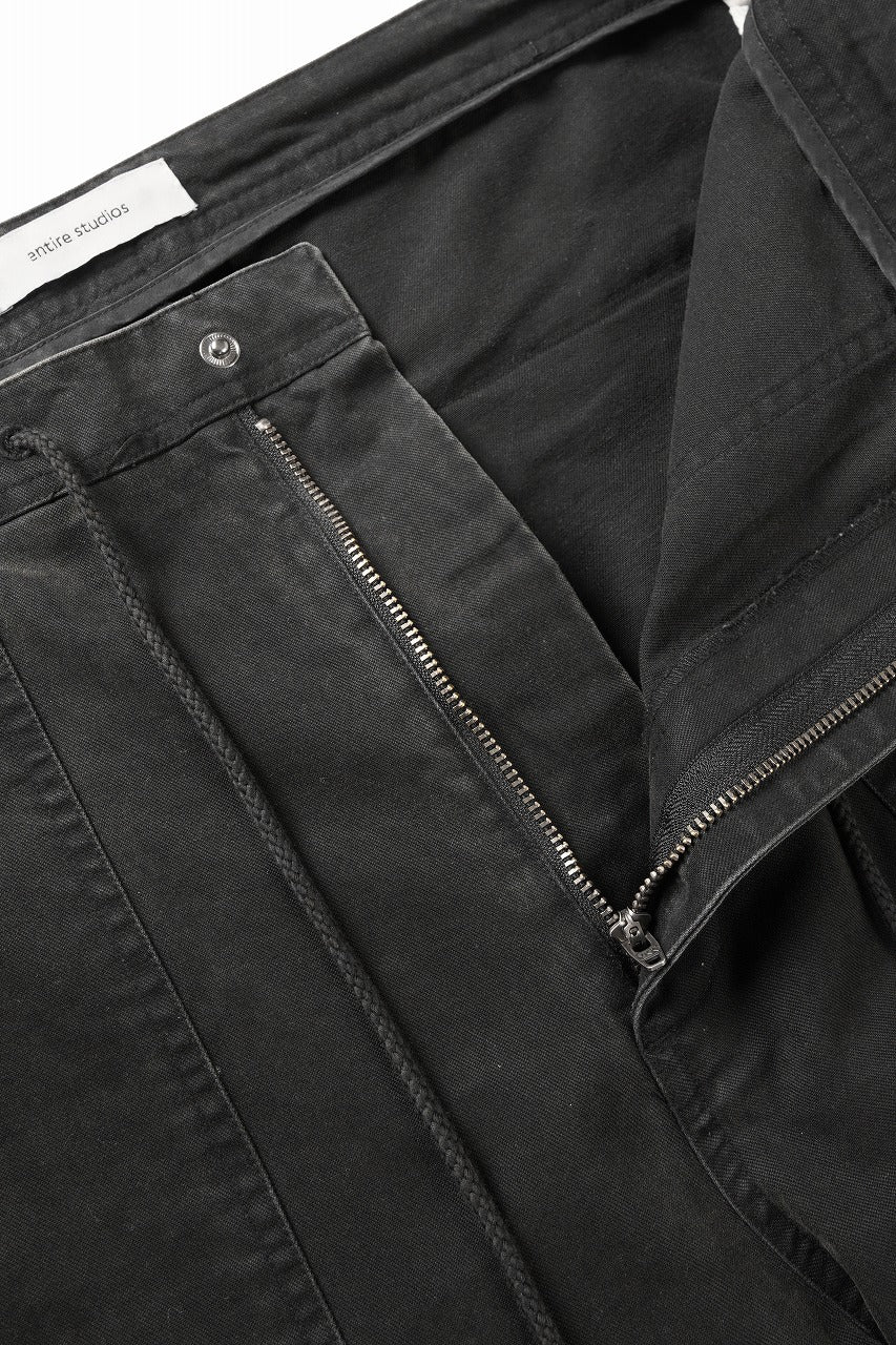 entire studios BARREN CARGO TROUSERS (WASHED BLACK) - Image 8